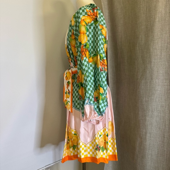 Antonio Melani Floral Mini Dress Belted | Viscose S, M, L - Picture 6 of 11